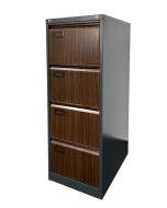 Four-drawer filing cabinet V04 for A4 format