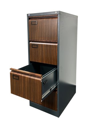 Four-drawer filing cabinet V04 for A4 format - 2