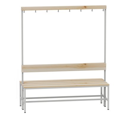 Changing room bench A6780 - width 1500 mm