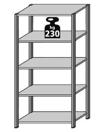 Base rack 3M zinc type 88730