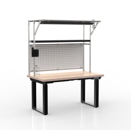 Electric height-adjustable workstation with an extension 24111933