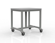Welded Workshop Table on Wheels 24030650