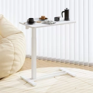 Height-adjustable office and work desk H3 White