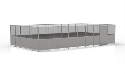 Protective industrial fencing 25020432