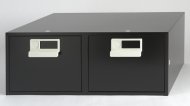 Metal card filing cabinet Bisley FCB25