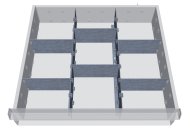 Metal division of drawers 146-139B