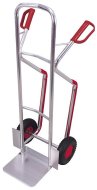 Aluminum handcart with plastic runners ap-710.214