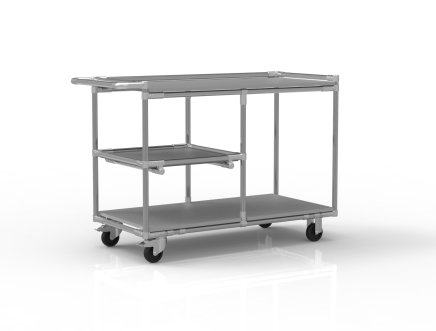 Workshop trolley made of pipe system made to measure 25010830