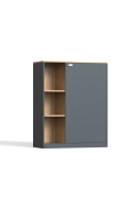 Cabinet with shelves and niche HDC-ZHC