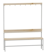 Changing room bench A6830 - width 1500 mm