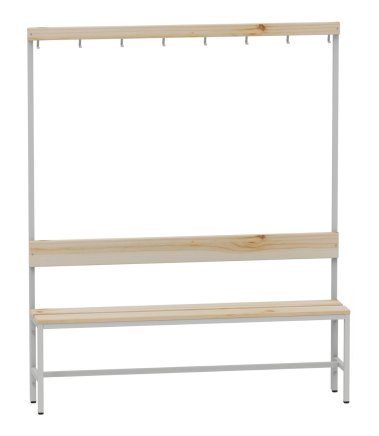 Changing room bench A6830 - width 1500 mm