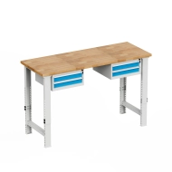 Workshop height-adjustable workbench EN_02_2022